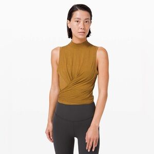 Lululemon Time to Restore Mock Neck Tank